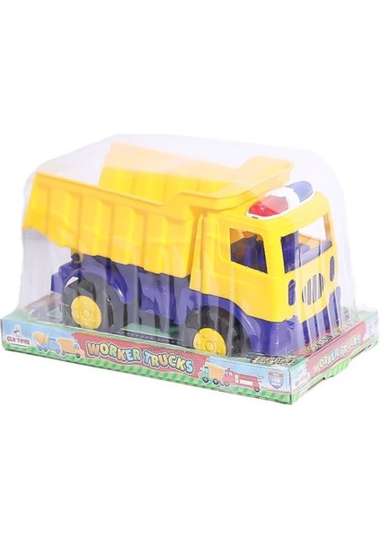 Nessiworld CLK-344 Vakumlu Damperli Kamyon -Çalkan Oyuncak
