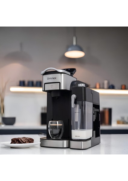 Ox-Pro2 Espresso Kahve Makinesi 20 Bar Kapsül & Öğütülmüş Kahve, Süt Köpürtücü Latte Cappuccino fiyatları
