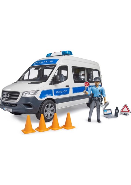 Nessiworld MB Sprinter Polis Minibüsü, Sürücüsü ve Aksesuarları