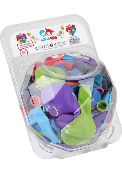 Nessiworld STR-132 Gülenyüz Balon 100LÜ