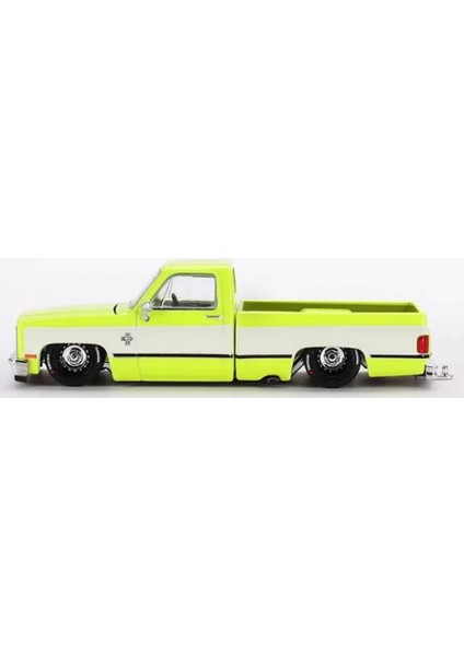 Nessiworld Mini Gt 1/64 Chevrolet Silverado Kaıdo Flo Yellow V1 modelleri