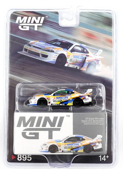 Nessiworld Mini Gt 1/64 Nissan Lb-Super Silhouette S15 Sılvıa 2023 Formula Drift Japan - Blister Paket fiyatları