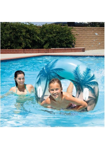 Nessiworld ISC58263 Intex Tutmaçlı Desenli Simit 97 cm indirimleri