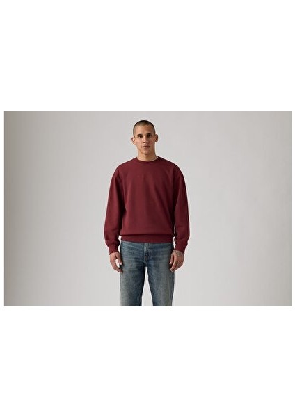 Relaxed Graphic Crewneck Sweatshirt