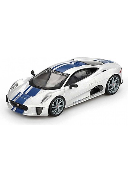 Nessiworld Mini Gt 1/64 Jaguar C-X75 Silver - Blister Paket