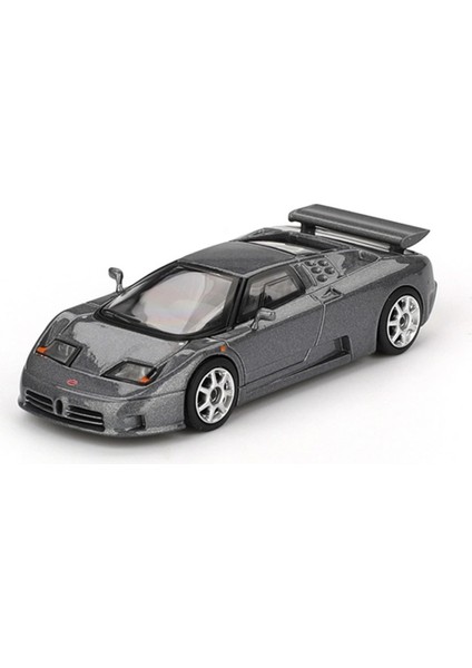 Nessiworld Mini Gt 1/64 Bugatti EB110 Super Sport Grigio Scuro