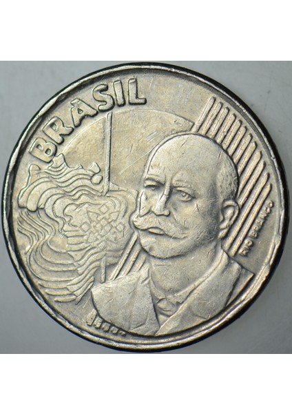 Brezilya 50 Centavos 2001 Bakır-Nikel. modelleri