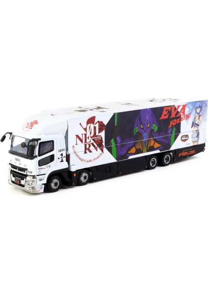 Nessiworld Tarmac Works 1/64 Mitsubishi Fuso Super Great Eva Racing