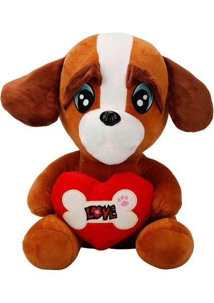 3183 Sunman, Kalpli Peluş Köpek 30 cm