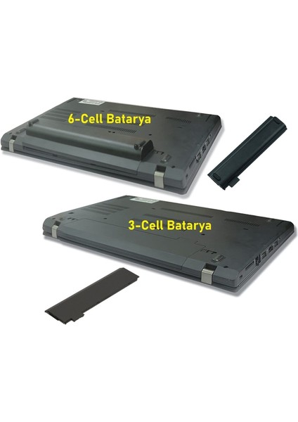 Lenovo Thinkpad T470 Notebook Bataryası - Pili / Freecell - Ver.1 (Dış Batarya) - 6 Cell