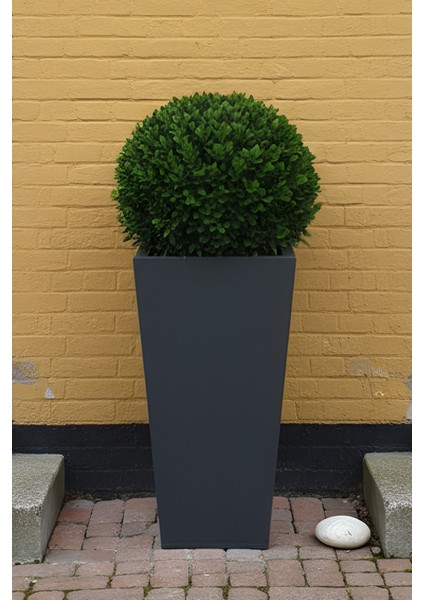 Zenith 80 cm Dikey Metal Saksı - İç ve Dış Mekan Modern Dekoratif Saksılık (80x38 cm) fiyatları