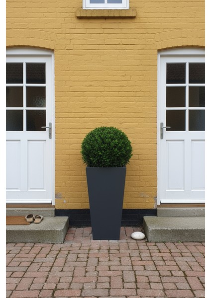 Zenith 80 cm Dikey Metal Saksı - İç ve Dış Mekan Modern Dekoratif Saksılık (80x38 cm) fırsatları