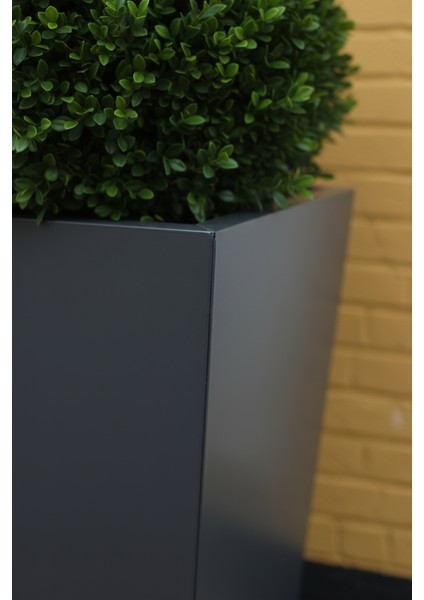 Zenith 80 cm Dikey Metal Saksı - İç ve Dış Mekan Modern Dekoratif Saksılık (80x38 cm) indirimleri