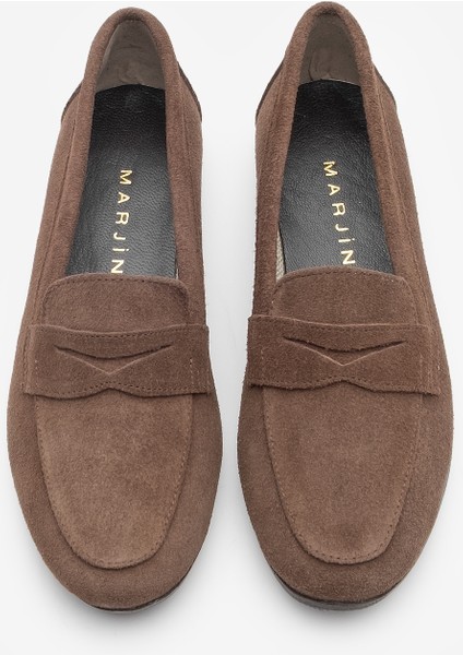 Kadın Hakiki Deri Loafer Günlük Ayakkabı Rosme