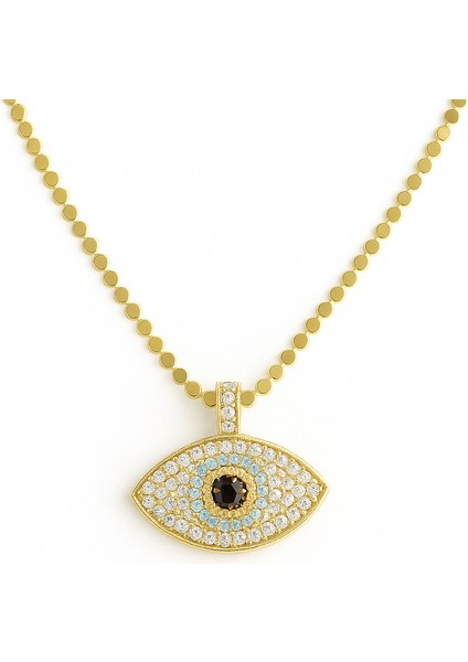 Çelik Nazar Kolye