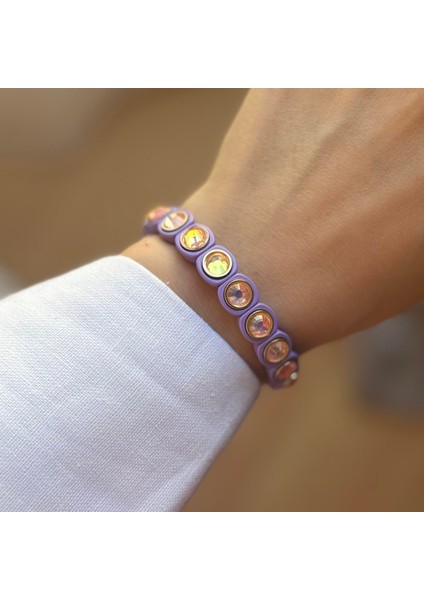 Seramik Kristal Taş Lastik Bileklik fiyatları