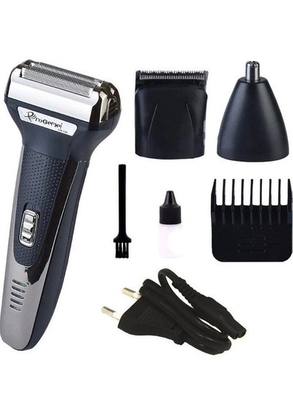 Üç Başlıklı Tıraş Makinesi Erkek Saç Sakal Bakım Seti modelleri