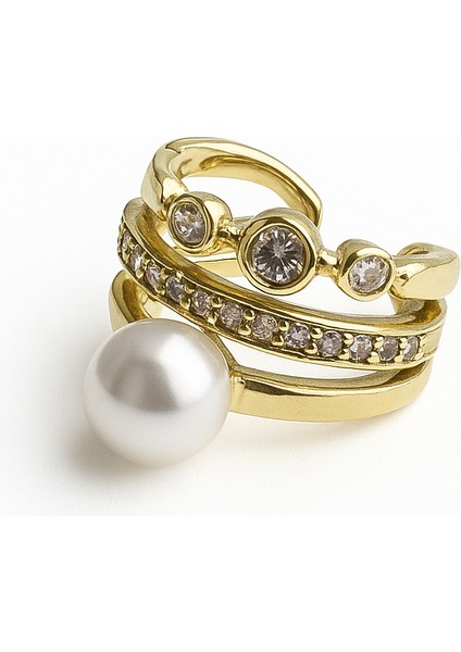 Çelik Incili Earcuff