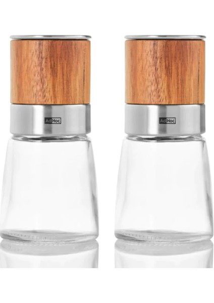 Set Tuz ve Karabiber Değirmeni Akasya