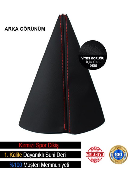 Suzuki Jimny Siyah Deri Özel Yeni Tasarım Kırmızı Şerit Vites Körüğü Mixgiftz fiyatları