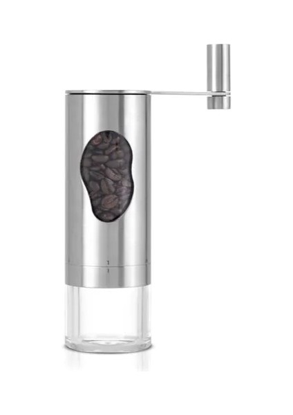 Kahve Öğütücü Mrs. Bean, Paslanmaz Çelik Tasarım