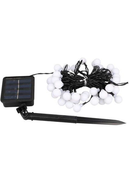 Winnboss Ekl-12 7 Metre 50 Top Ledli Renkli 8 Modlu Solar Panelli Dış Mekan Aydınlatma LED 5 Watt fiyatları