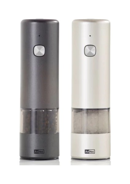 Elektrikli Karabiber ve Tuz Değirmeni Seti, Modern Tasarım