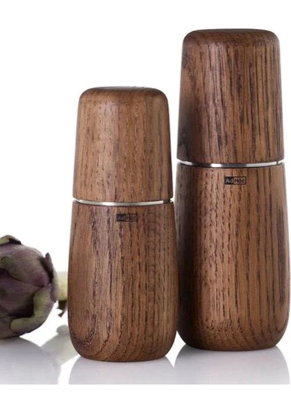 Yono Karabiber ve Tuz Değirmeni, Doğal Meşe Ahşap, 18 cm modelleri