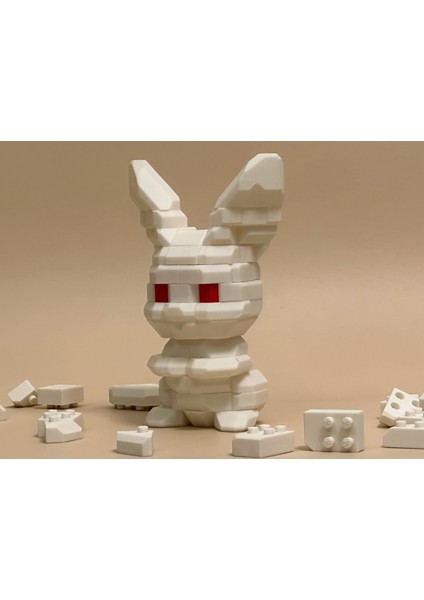 Puzzle Tavşan – 69 Parça Eğitici Blok Yapı Seti