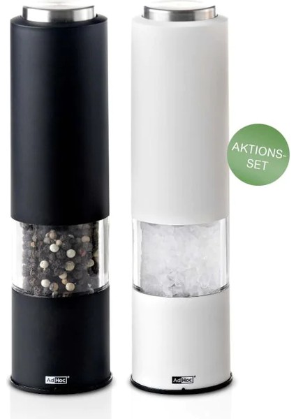 Elektrikli Karabiber ve Tuz Değirmeni Seti Tropica