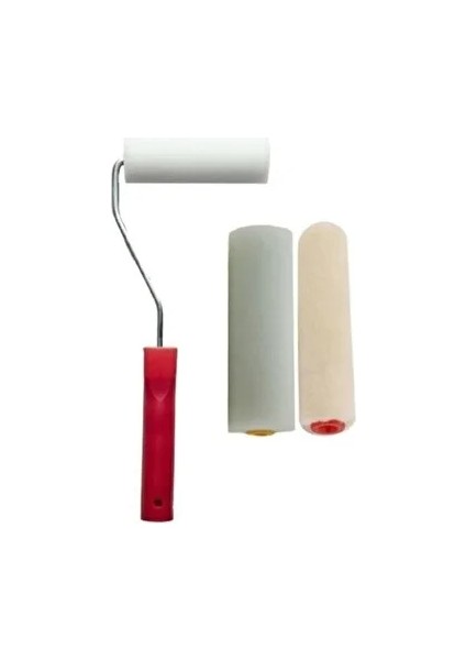 Iz Bırakmayan Ipek Fırça Parmak Kadife Rulo Fırça Seti 10CM modelleri