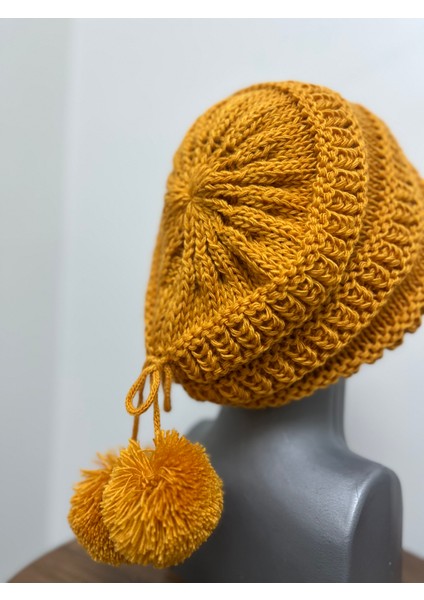 Kadın Ponponlu Kışlık Örgü Bere Şapka fırsatları