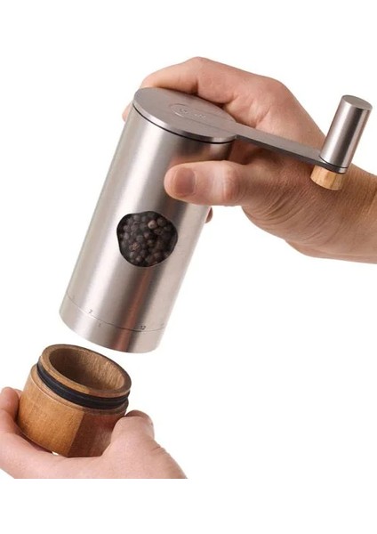 Powermill Karabiber Veya Tuz Değirmeni, Paslanmaz Çelik Tasarım fiyatları