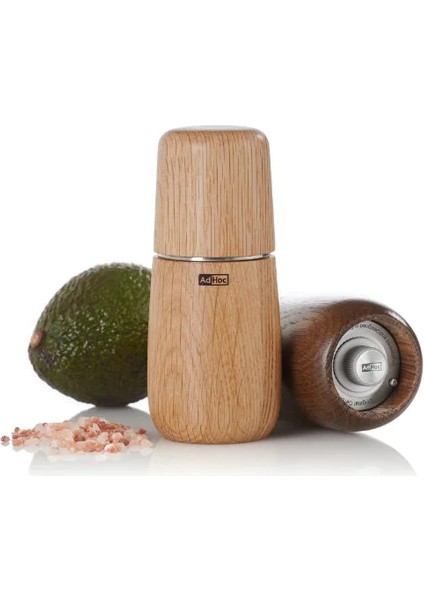 Yono Tuz ve Biber Değirmeni, Doğal Meşe, 12,7 cm Yükseklik fiyatları