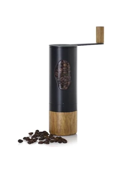 Kaffeemühle Mrs. Bean Paslanmaz Çelik ve Akasya Ahşap Öğütücü modelleri