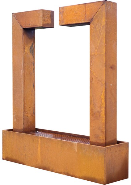 Corten Su Perdesi Ikili