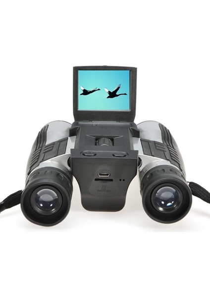 12X32 Zoom Dijital Dürbün Teleskop Kamera 5mp Cmos Sensör 2.0 Inc Tft Full Hd 1080 P Dvr Fotoğraf Video Kayıt USB Dürbün