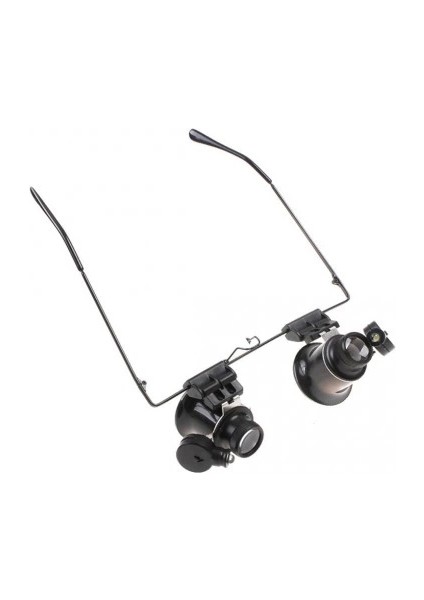 Gözlük Model Çıft LED Aydınlatma ,saat Onarımı Için Harika Büyüteç fırsatları