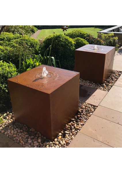 Corten Dikdörtgen Su Tablası fiyatları