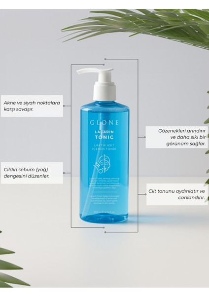Lakarin Tonik | 200ml | Laktik Asitli (AHA) Pürüzsüzleştirici Etki | Arındırıcı ve Gözenek Sıkılaştırıcı modelleri