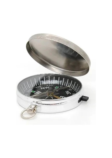 Mini Taşınabilir Kapaklı Cep Saati Model Alüminyum Iğne Kılıtlı Pusula G451 modelleri