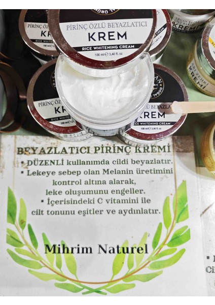 Beyazlatıcı Pirinç Kremi Leke Karşıtı, Güneşten Koruyucu Krem modelleri