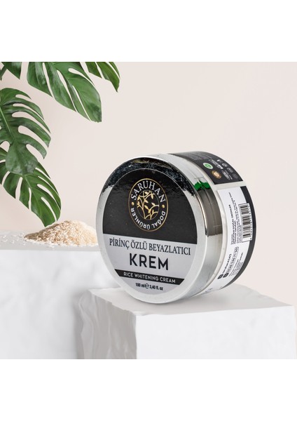 Beyazlatıcı Pirinç Kremi Leke Karşıtı, Güneşten Koruyucu Krem fırsatları
