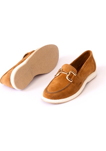 Hakiki Deri Loafer Kadın Ayakkabısı 25KBLB5231 fırsatları