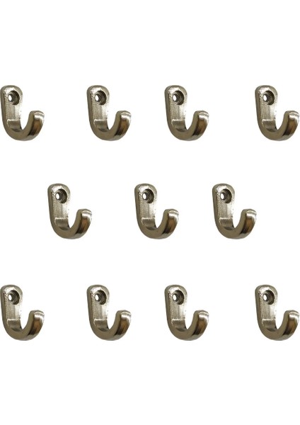 Tekli Bijuteri, Dekor Askısı - Nikel, 100 Adet, 10X18X22 mm fiyatları