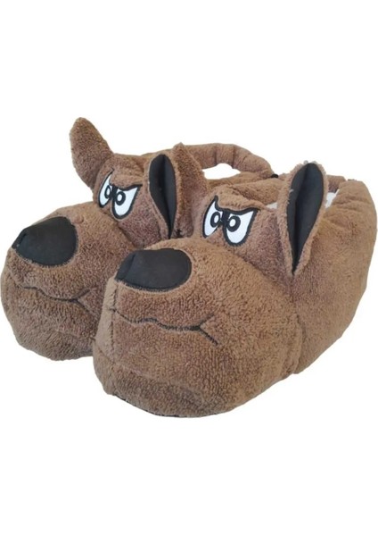 Taba Köpek Hayvanlı Unisex Panduf modelleri