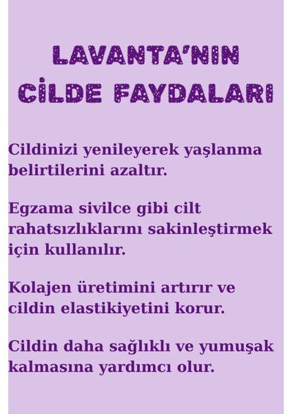 Lavanta Cream Akneleriniz & Sivilceleriniz Için Cilt Bakım ve Doğal Çözüm 50 ml x 4 Adet fiyatları
