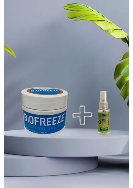 Biofreeze Kremi 150 ml 1 Adet + Çörek Otu Yağı 30 ml 1 Adet