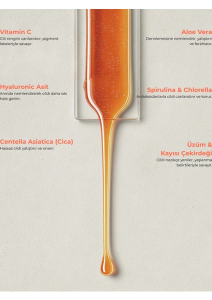 C Vitamini Aydınlatıcı Yüz Serumu | 30ml | Leke Karşıtı, Cilt Tonu Eşitleyici ve Işıltı Veren Formül modelleri