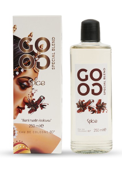 Gogo Spice Kolonya 250ML Cam Şişe